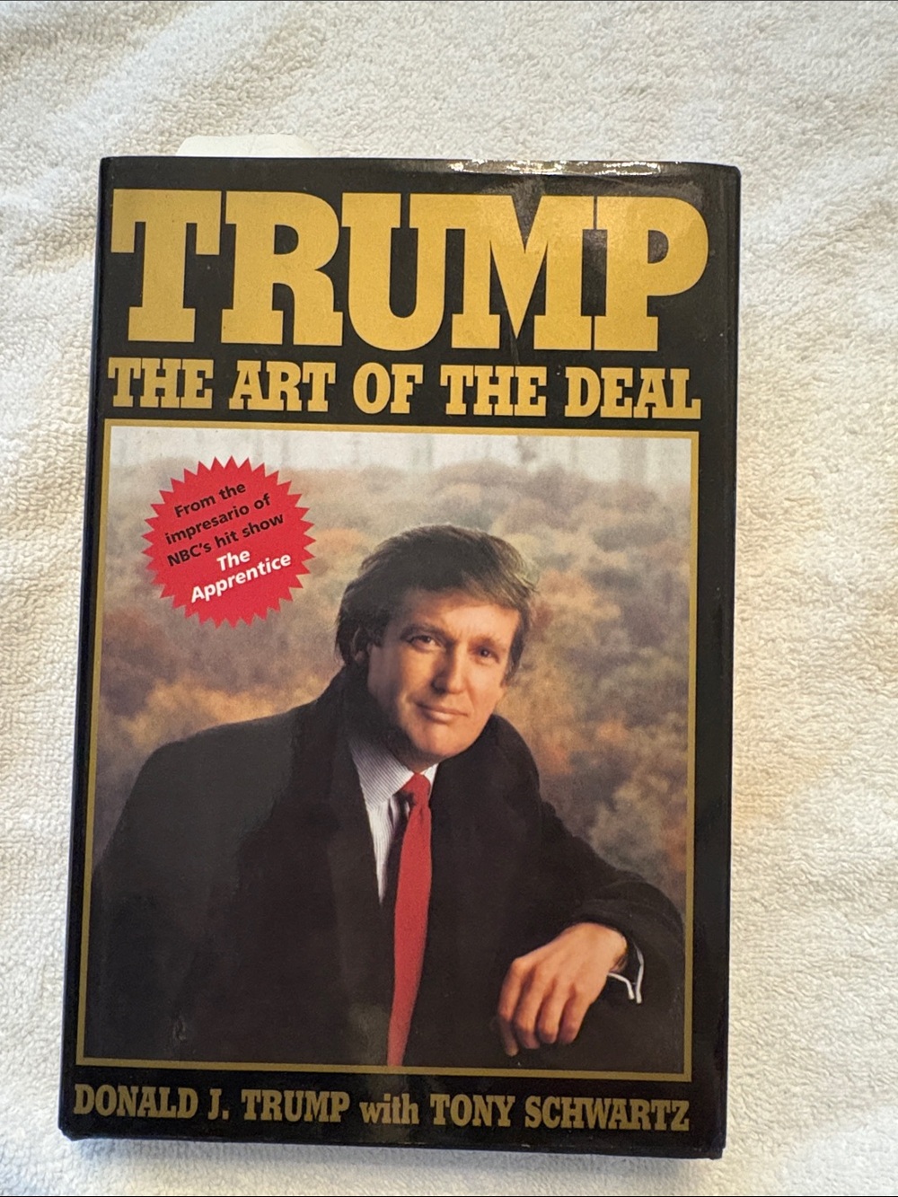 The Art of the Deal - Black and Gold Home Art Book Cover